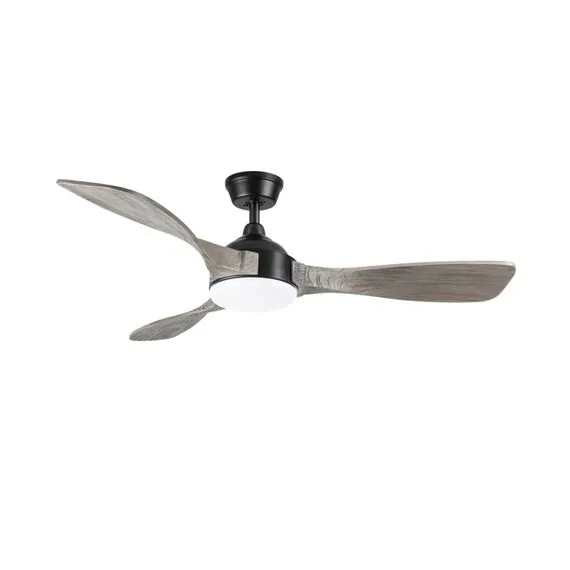 SONEX 7702/24L VIVA LED SN 189 Люстра-вентилятор, черный/серое дерево LED 24Вт 3000-6000K D1320 пульт ДУ STORM, изображение 6