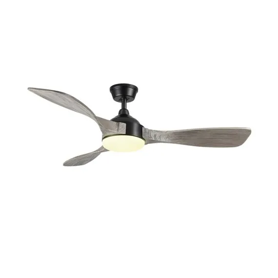 SONEX 7702/24L VIVA LED SN 189 Люстра-вентилятор, черный/серое дерево LED 24Вт 3000-6000K D1320 пульт ДУ STORM, изображение 7