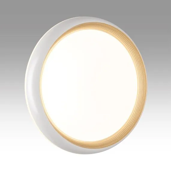 SONEX 7650/DL PALE SN 141 Светильник пластик/белый/золотой LED 48Вт 4000К D380 IP43 TOFIQ WHITE, изображение 3