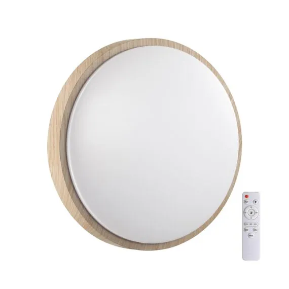 SONEX 7607/EL PALE SN 170 Светильник пластик/бежевый под дер. LED 72Вт 3000-6300K D500 IP43 пульт ДУ LOSTA