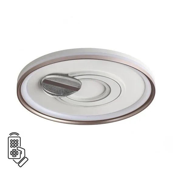 SONEX 7787/85L PIKO LED SN 078 Светильник металл/белый/бронза LED 85Вт 3000-6500K D495 IP20 пульт ДУ GEMINI