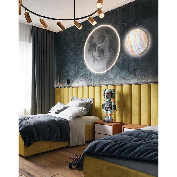 SONEX 7724/DL PALE SN 122 Светильник пластик/мульти LED 48Вт 3000-6000К D375 IP43 пульт ДУ JUPITER, изображение 3