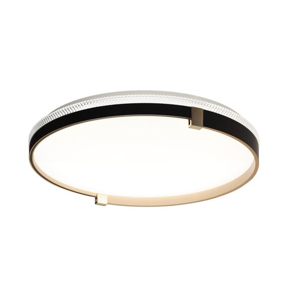 SONEX 7647/DL PALE SN 189 Светильник пластик/белый/черный/золотой LED 48Вт 4000К D390 IP43 OLIDI BLACK, изображение 5