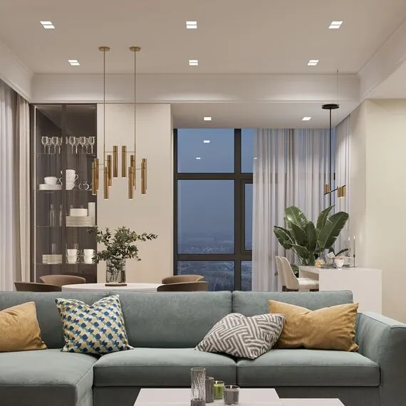 Stellanova SN 021 Встраиваемый потолочный гипсовый светильник, изображение 6