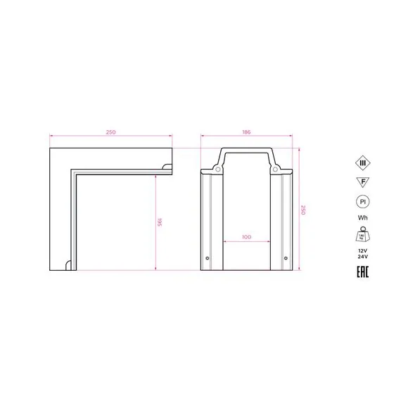 Stellanova SN 345 Соединительный элемент (угол 90 стена/стена, стена/потолок) для SABER 100, изображение 8