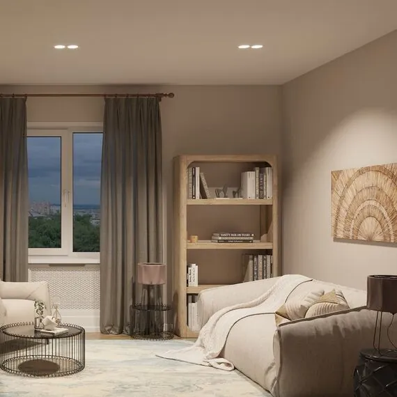 Stellanova SN 023 Встраиваемый потолочный гипсовый светильник, изображение 6