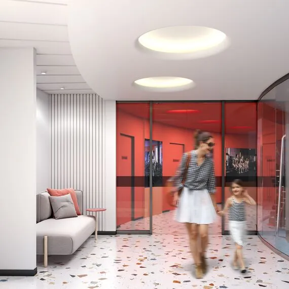 Stellanova SN 450 Встраиваемый купольный гипсовый светильник, изображение 6