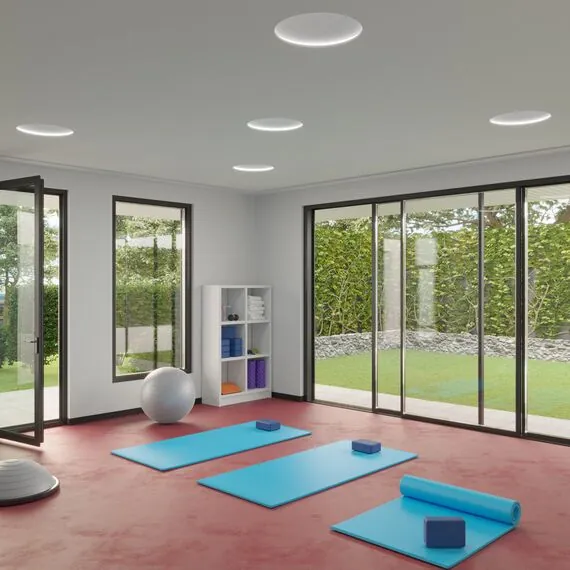 Stellanova SN 400 Встраиваемый купольный гипсовый светильник, изображение 6