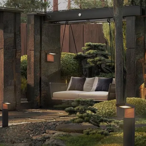 LOFT IT 100001W Уличный настенный светильник Oak, изображение 8