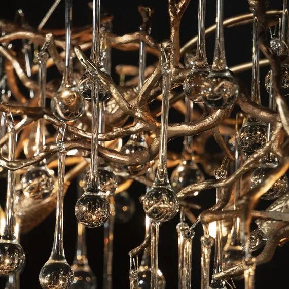 LOFT IT 10067/1800 GB Подвесная люстра Bijout, изображение 14