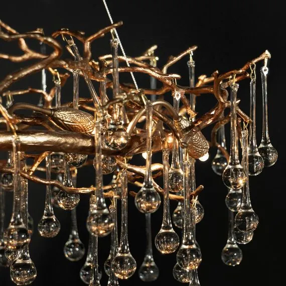 LOFT IT 10068/1000 GB Подвесная люстра Bijout, изображение 12