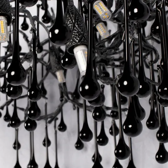 LOFT IT 10067/1800 BK Подвесная люстра Bijout, изображение 6