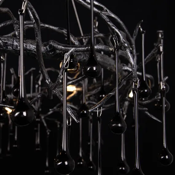 LOFT IT 10068/1000 BK Подвесная люстра Bijout, изображение 7