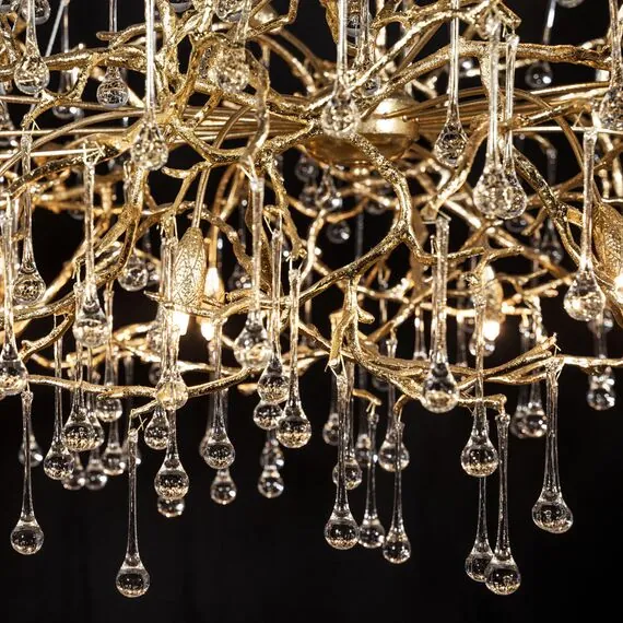 LOFT IT 10067/1800 GD Подвесная люстра Bijout, изображение 10