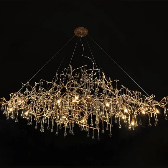 LOFT IT 10067/1800 GB Подвесная люстра Bijout, изображение 4