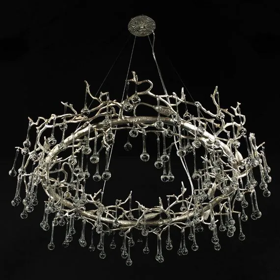 LOFT IT 10068/1000 SG Подвесная люстра Bijout, изображение 5