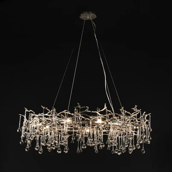 LOFT IT 10068/1000 SG Подвесная люстра Bijout, изображение 2