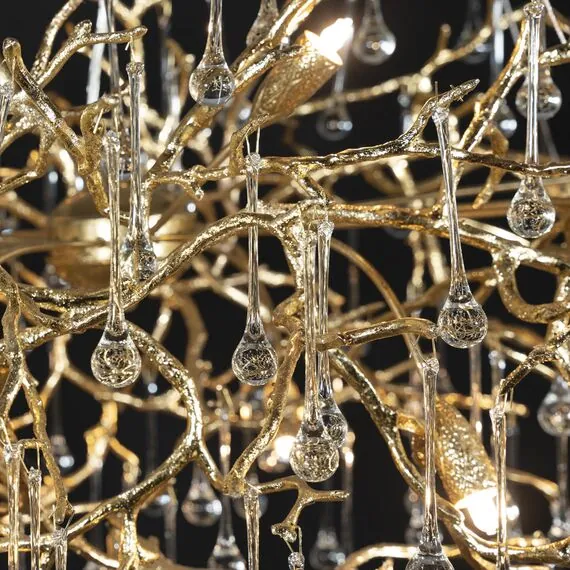 LOFT IT 10067/1800 GD Подвесная люстра Bijout, изображение 9