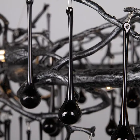 LOFT IT 10068/1000 BK Подвесная люстра Bijout, изображение 4