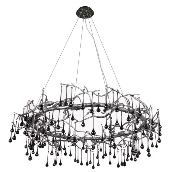 LOFT IT 10068/1000 BK Подвесная люстра Bijout, изображение 2