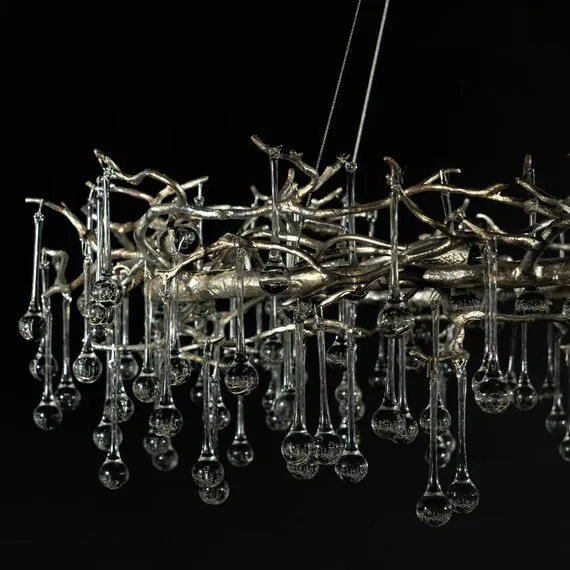 LOFT IT 10068/1000 SG Подвесная люстра Bijout, изображение 7