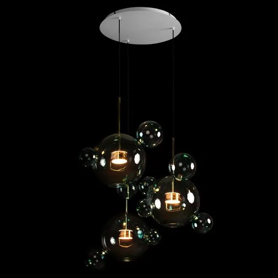 LOFT IT 2027-D3 Blue Подвесной светильник Bolle, изображение 4