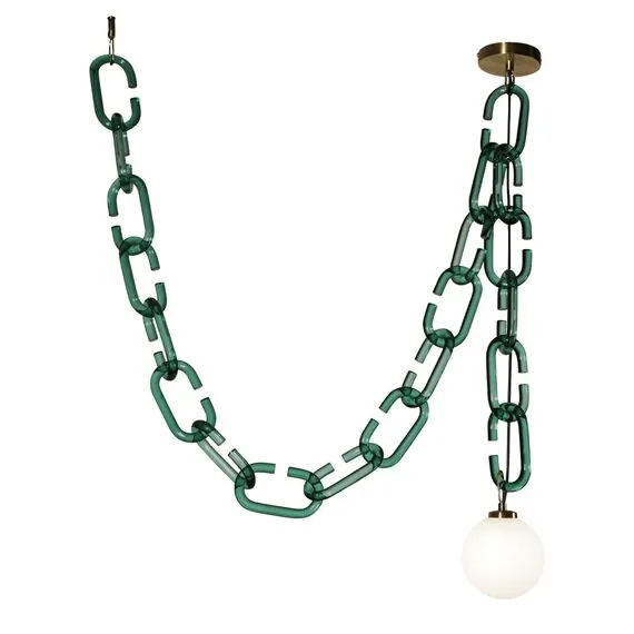 LOFT IT 10128C Green Подвесной светильник Chain, изображение 3