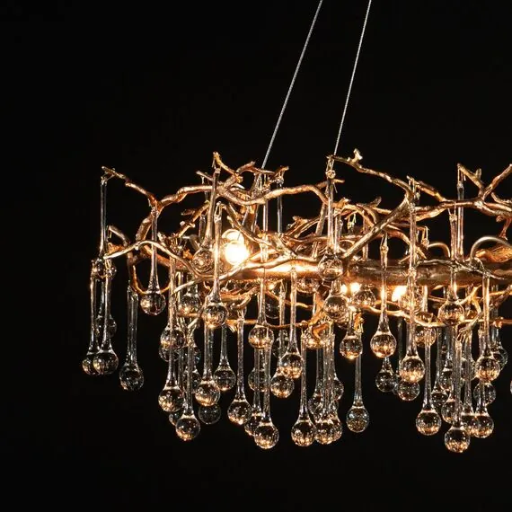 LOFT IT 10068/800 GB Подвесная люстра Bijout, изображение 4