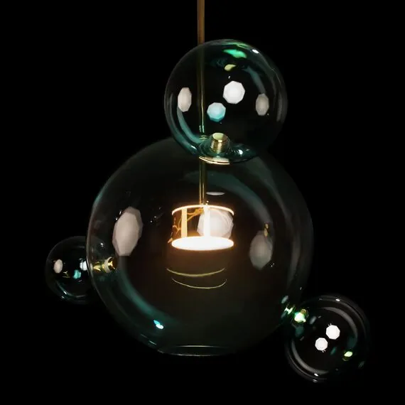 LOFT IT 2027-P4 Blue Подвесной светильник Bolle, изображение 6