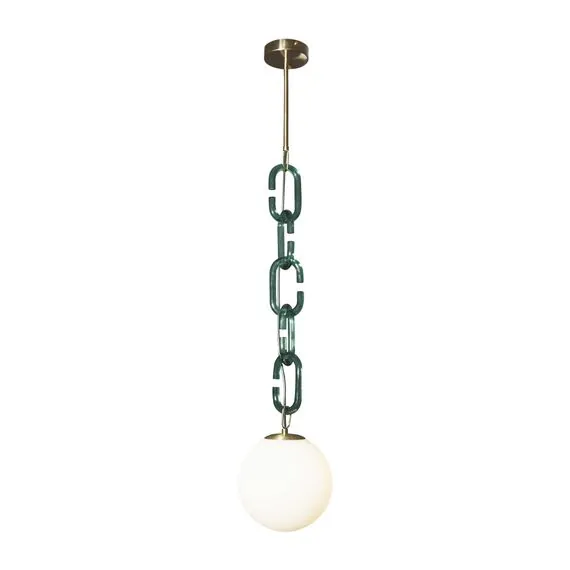 LOFT IT 10128P Green Подвесной светильник Chain, изображение 4