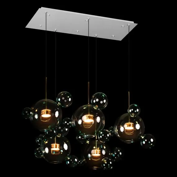 LOFT IT 2027-S5 Blue Подвесной светильник Bolle, изображение 4