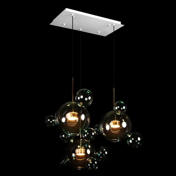 LOFT IT 2027-S3 Blue Подвесной светильник Bolle, изображение 4