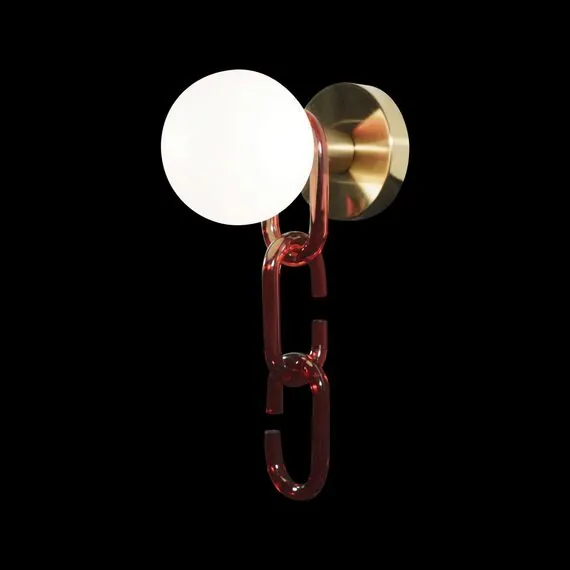 LOFT IT 10128W Red Бра Chain, изображение 2