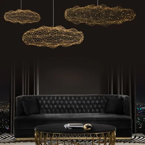 LOFT IT 10247/550 Gold Подвесной светильник Cloud, изображение 5