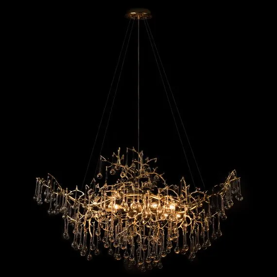 LOFT IT 10351/1000L AB Подвесная люстра Coral, изображение 2