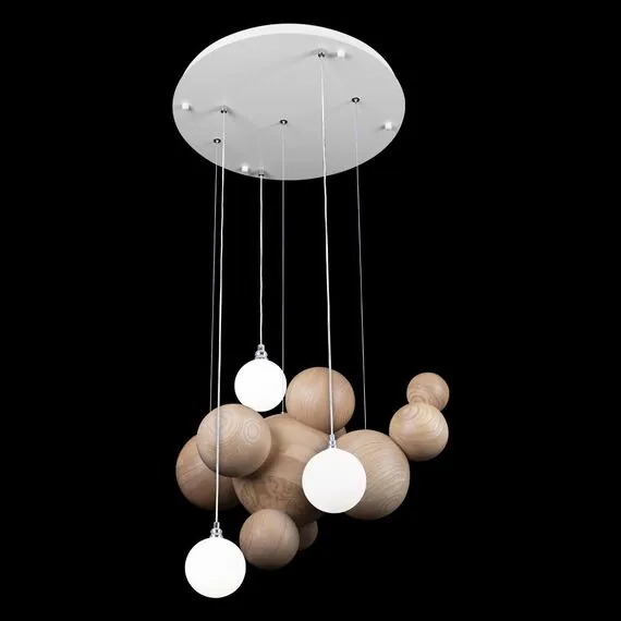 LOFT IT 10161 Light wood Подвесной светильник Ginger, изображение 4