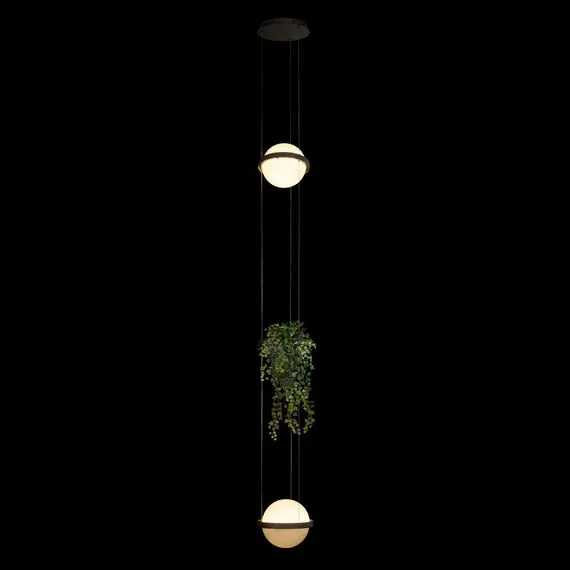 LOFT IT 10121/2P Dark grey Подвесной светильник Jardin, изображение 2