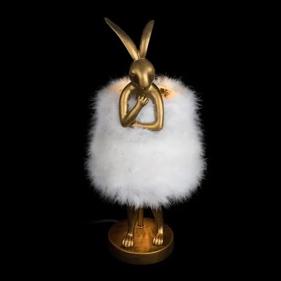 LOFT IT 10315/A White fluff Настольная лампа Lapine, изображение 3