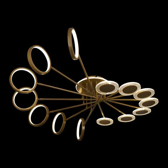 LOFT IT 10164L Gold Потолочный светильник Megan, изображение 2