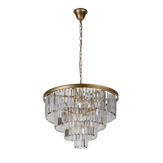 LOFT IT 10019/600C Подвесная люстра Prism Clear, изображение 3