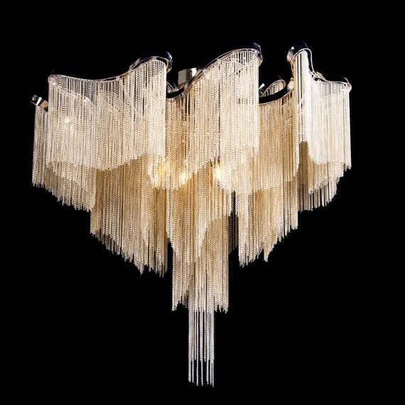 LOFT IT 10208/800C Gold Потолочный светильник Stream, изображение 4