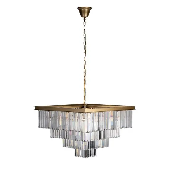 LOFT IT 10019/600S Подвесная люстра Prism Clear, изображение 3