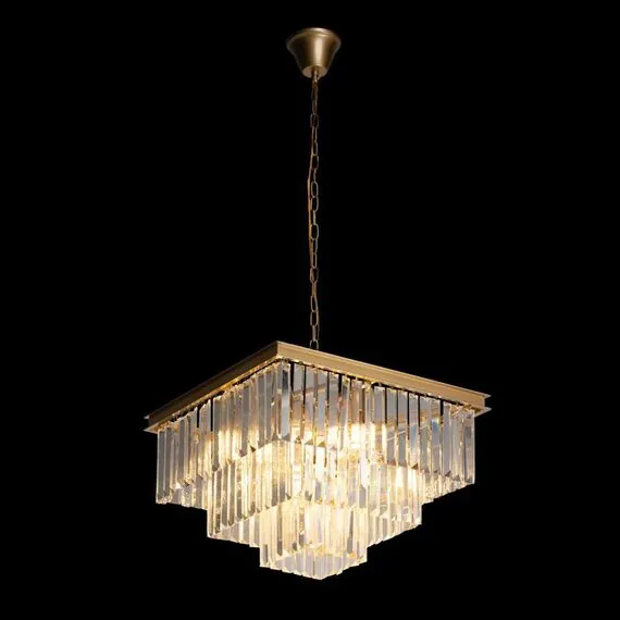 LOFT IT 10019/500S Подвесная люстра Prism Clear, изображение 4