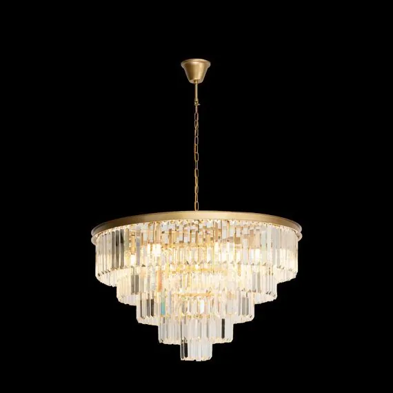 LOFT IT 10019/800C Подвесная люстра Prism Clear, изображение 4