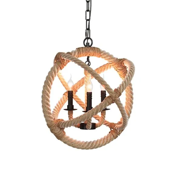 LOFT IT LOFT1194-3 Подвесная люстра Rope, изображение 2