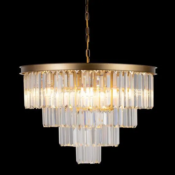 LOFT IT 10019/600C Подвесная люстра Prism Clear, изображение 6