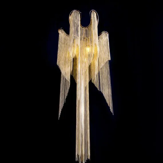 LOFT IT 10208F Gold Торшер Stream, изображение 5