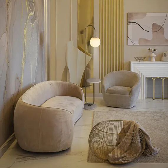 LOFT IT 10145 Gold Торшер Sonni, изображение 8