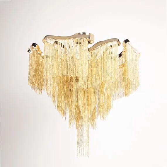 LOFT IT 10208/600C Gold Потолочный светильник Stream, изображение 3