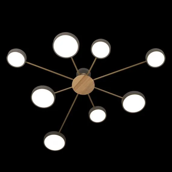 LOFT IT 10316/8 Grey Потолочный светильник Sunrise, изображение 4